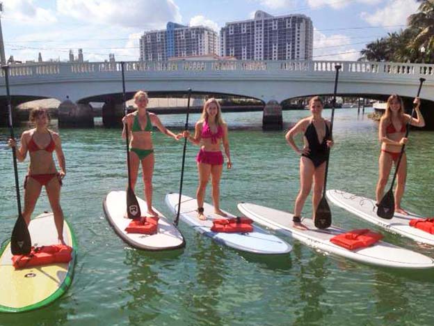 Miami South Beach SUP Tours Standup Paddle Board