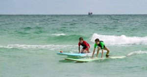 Miami South Beach surf lessons for kids and beginners