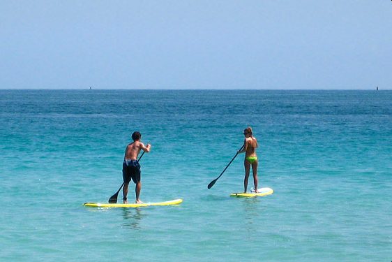 SUP Standup Paddle Board SoBe Surf Tours in Miami