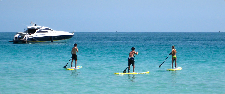 SUP Standup Paddle Board SoBe Surf Tours in Miami