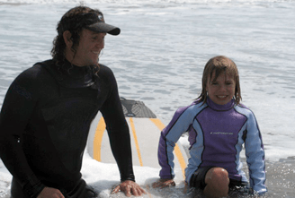 Kids surf lesson in Cocoa Beach