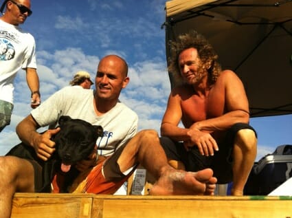 Kelly Slater and Girard Middleton in Cocoa Beach Kelly Slater and Girard Middleton in Cocoa Beach, FL