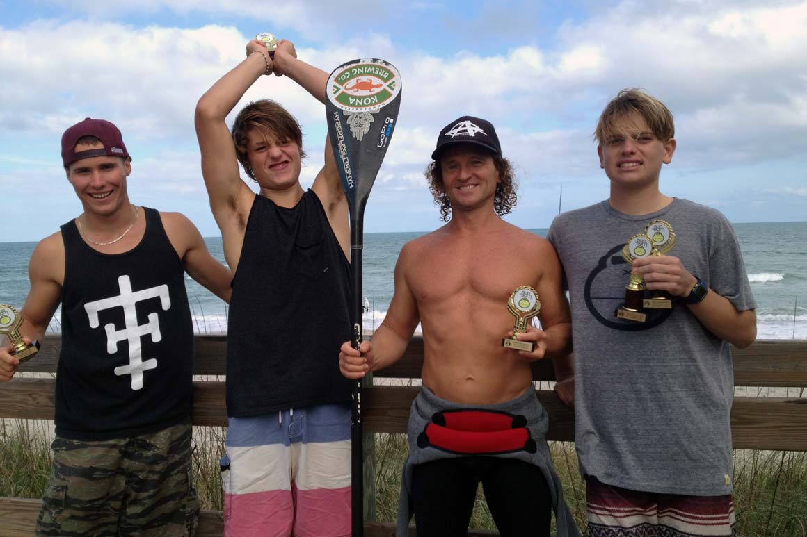 ESA SUP Surf Contest Fisher Grant