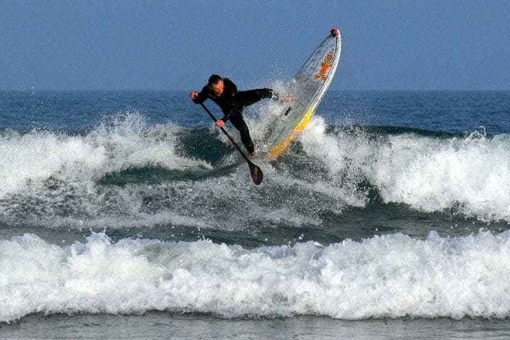 Private SUP surfing lessons near Cocoa Beach, FL