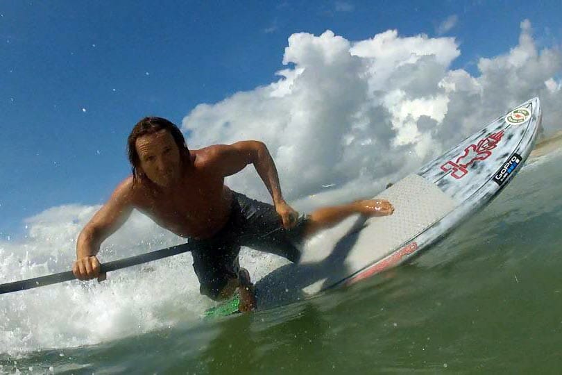 Starboard SUP performance SUP surfing near Cocoa Beach