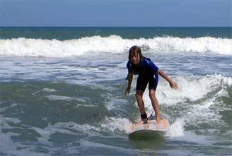 Kids surf lesson in Cocoa Beach