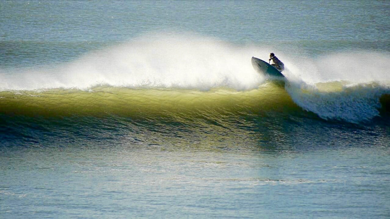 SUP surfing in Cocoa Beach FL