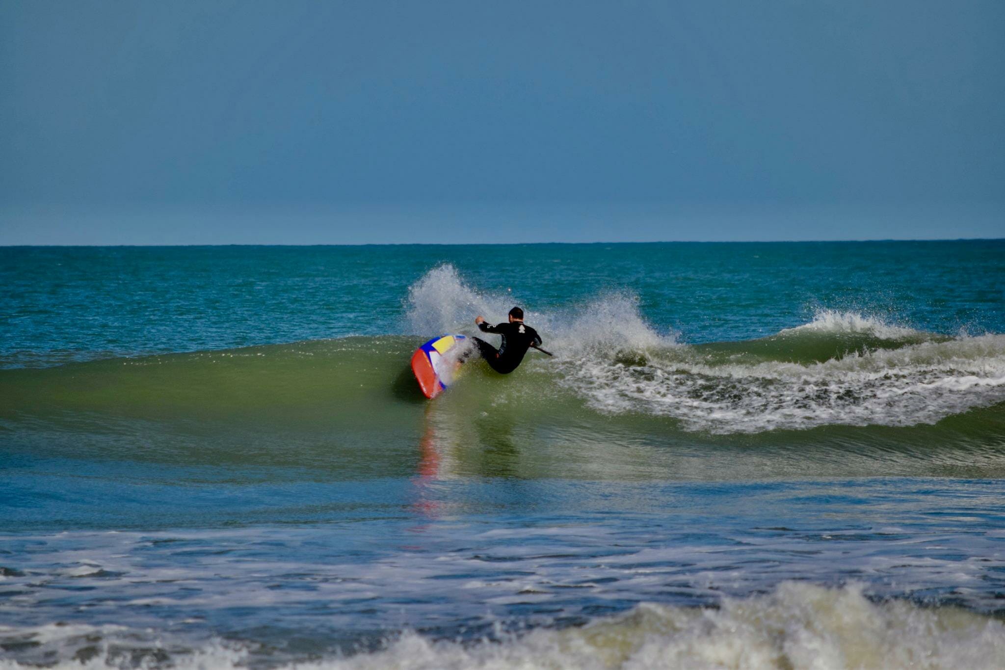 Girard Middleton of SoBe Surf & Paddle surfing ECS Boards Australia Turbo SUP
