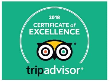 SOBE SURF and PADDLE TRIP ADVISOR CERTIFICATE OF EXCELLENCE 2018