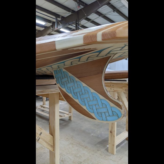 Little Bay River Rope Classic Wood SUP