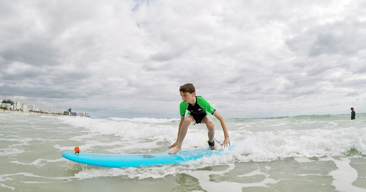 Florida surf lessons surfing school Cocoa Beach