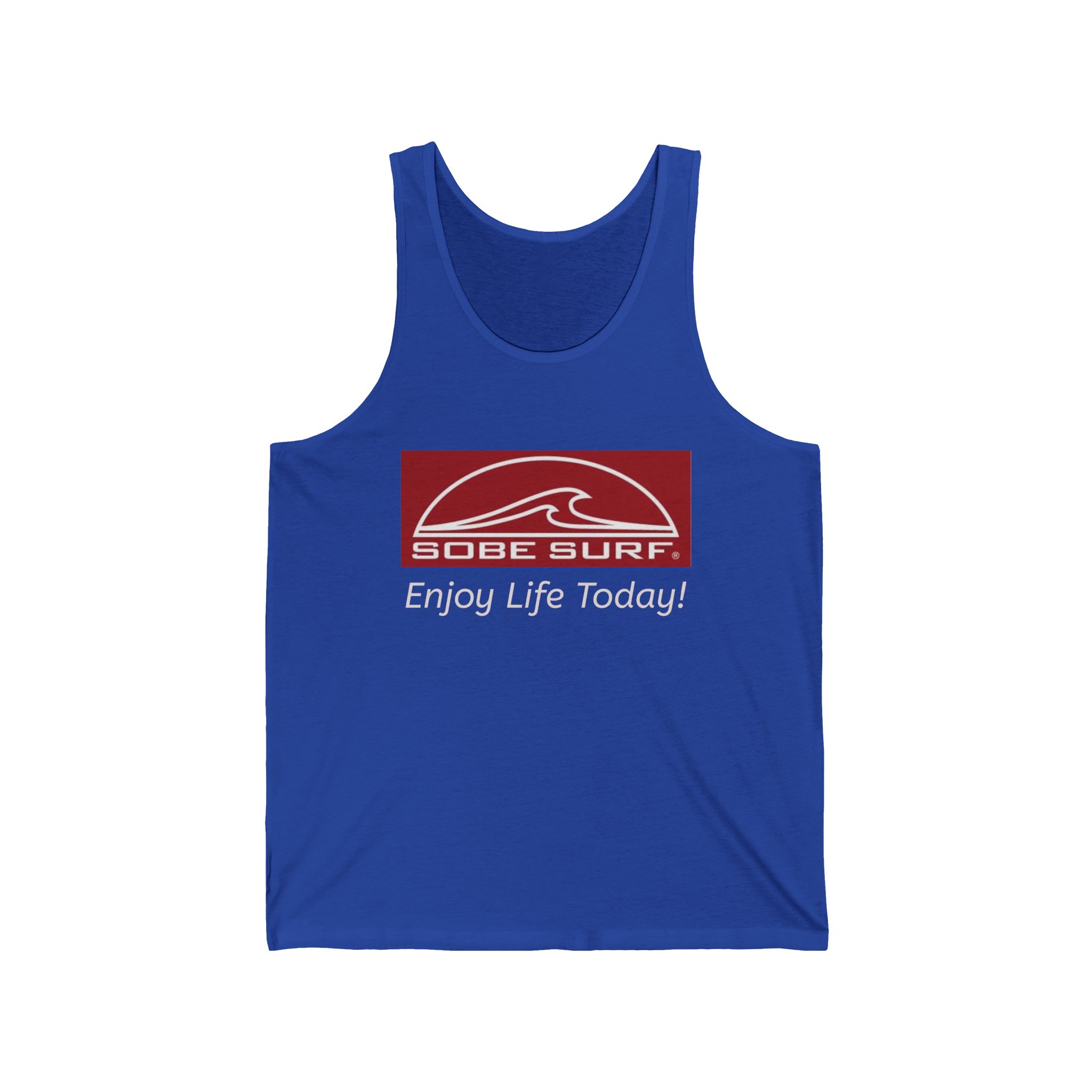 Enjoy Life Today Surf Tank — Retro Beach Wave Tank Top - Image 2