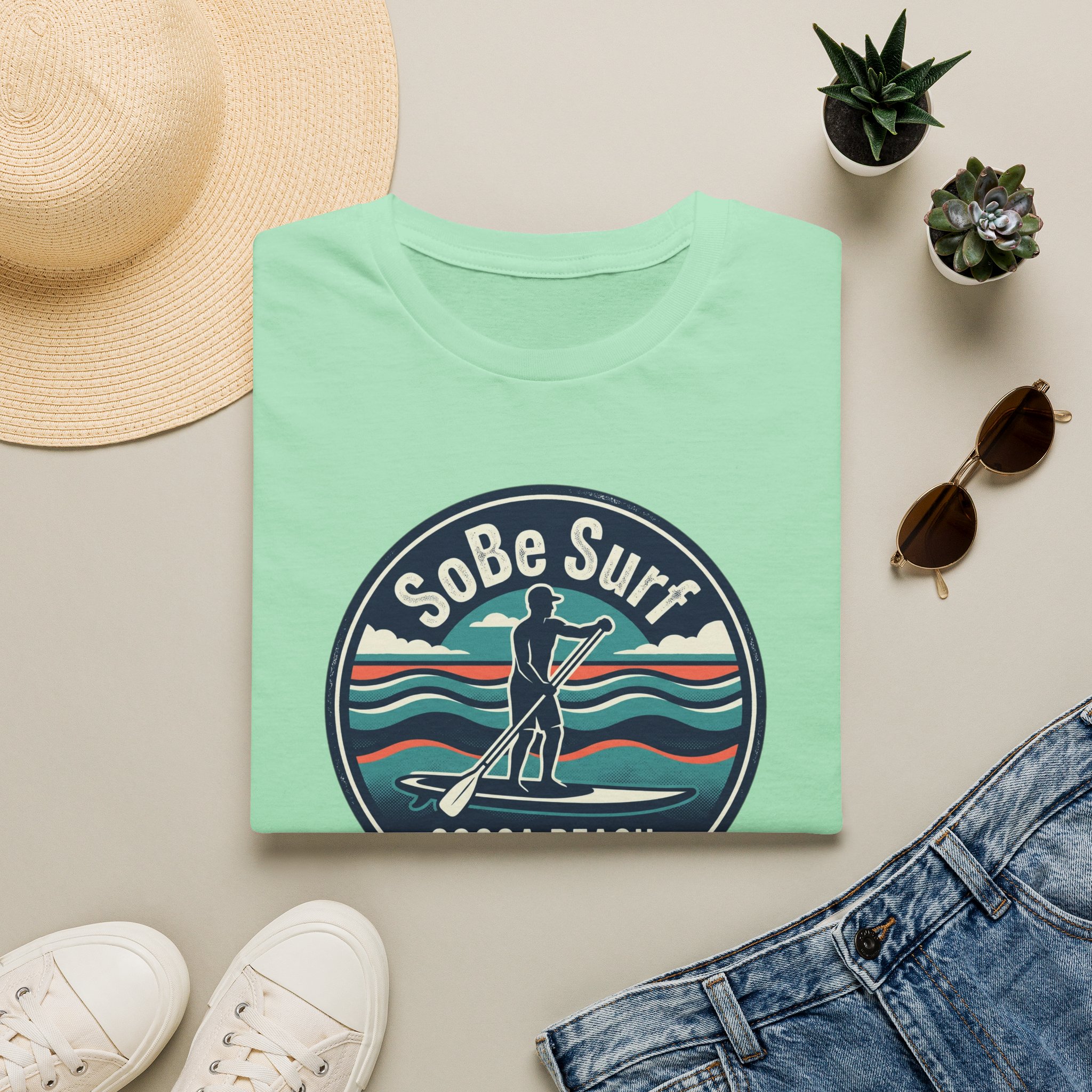 SoBe Surf Cocoa Beach T-Shirt - Image 13