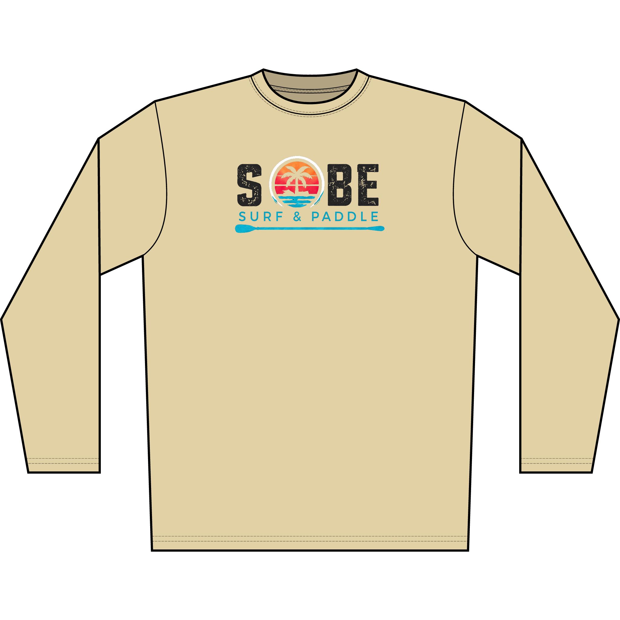 SoBe Surf Rash Guard Long Sleeve Shirt - Image 8