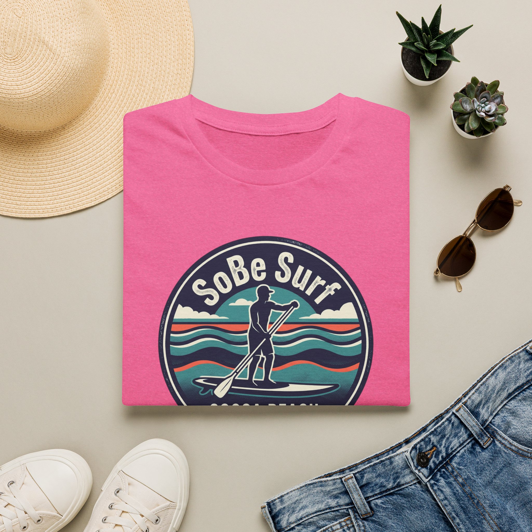 SoBe Surf Cocoa Beach T-Shirt - Image 53