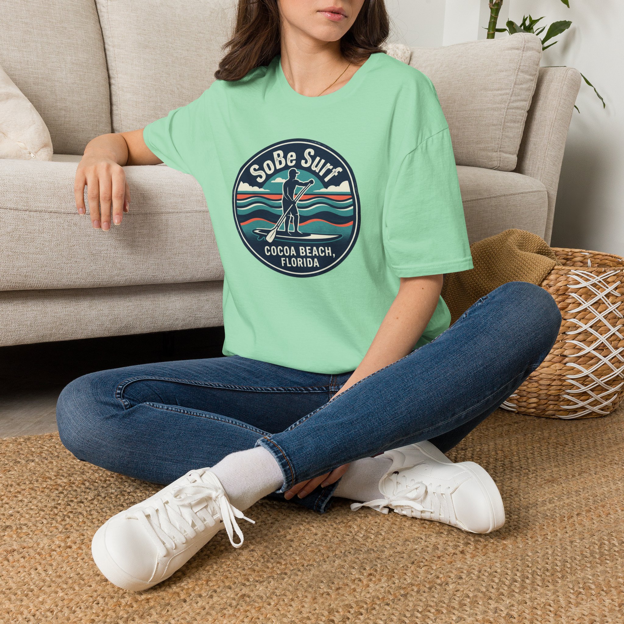 SoBe Surf Cocoa Beach T-Shirt - Image 14