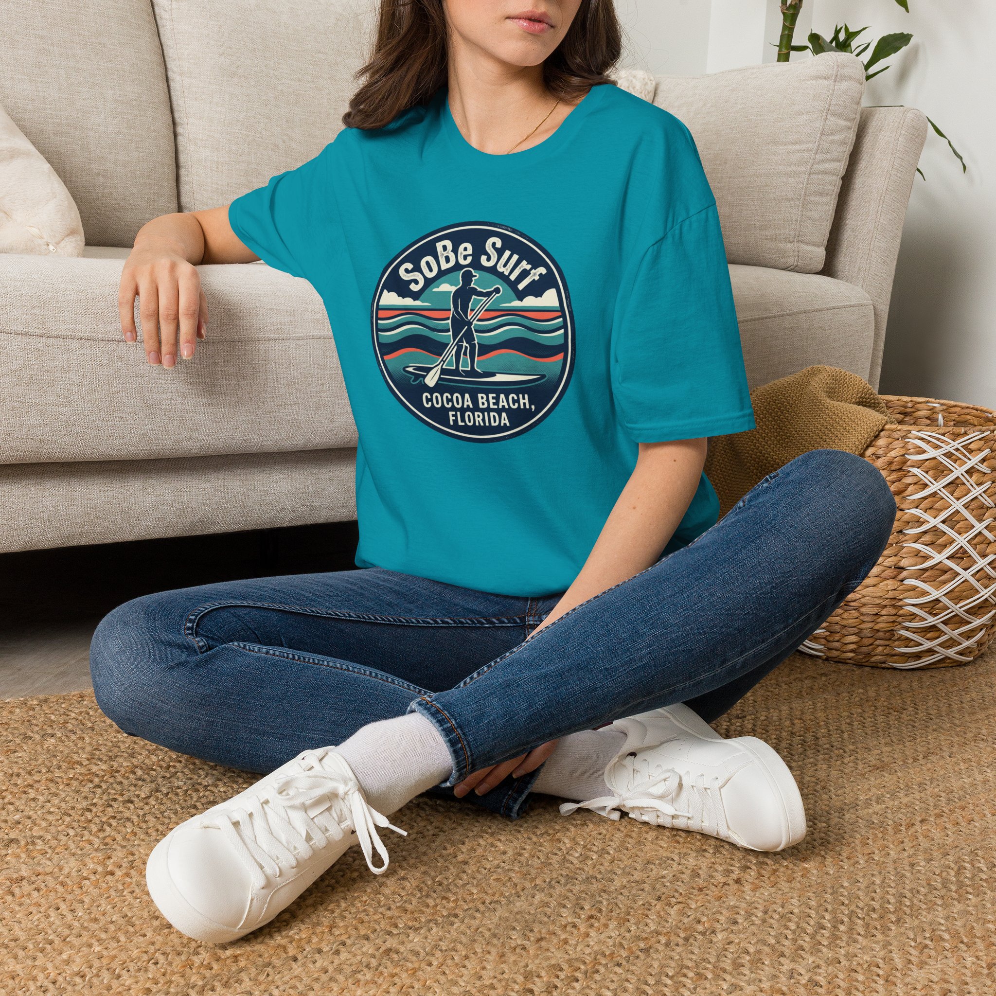 SoBe Surf Cocoa Beach T-Shirt - Image 34