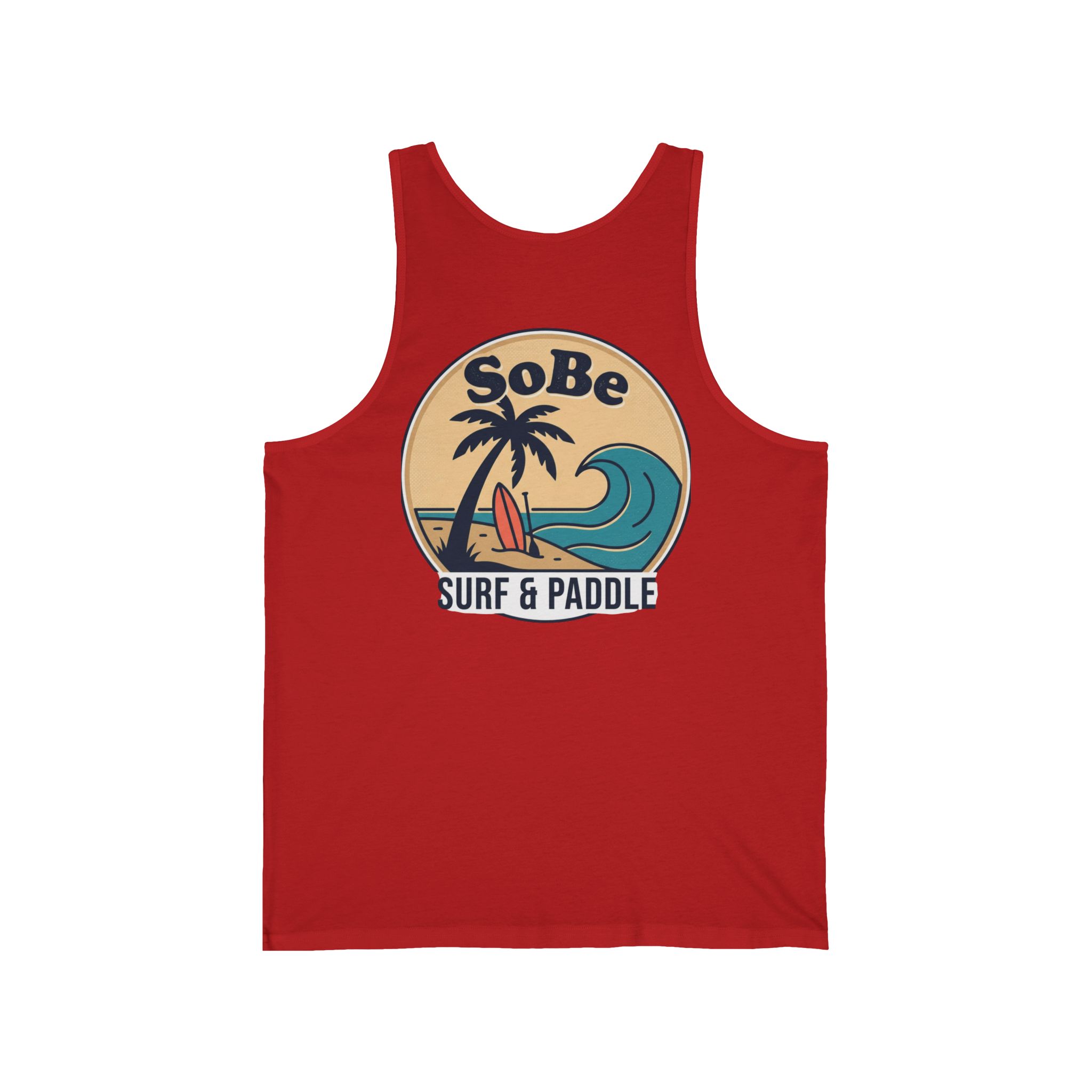 Enjoy Life Today Surf Tank — Retro Beach Wave Tank Top