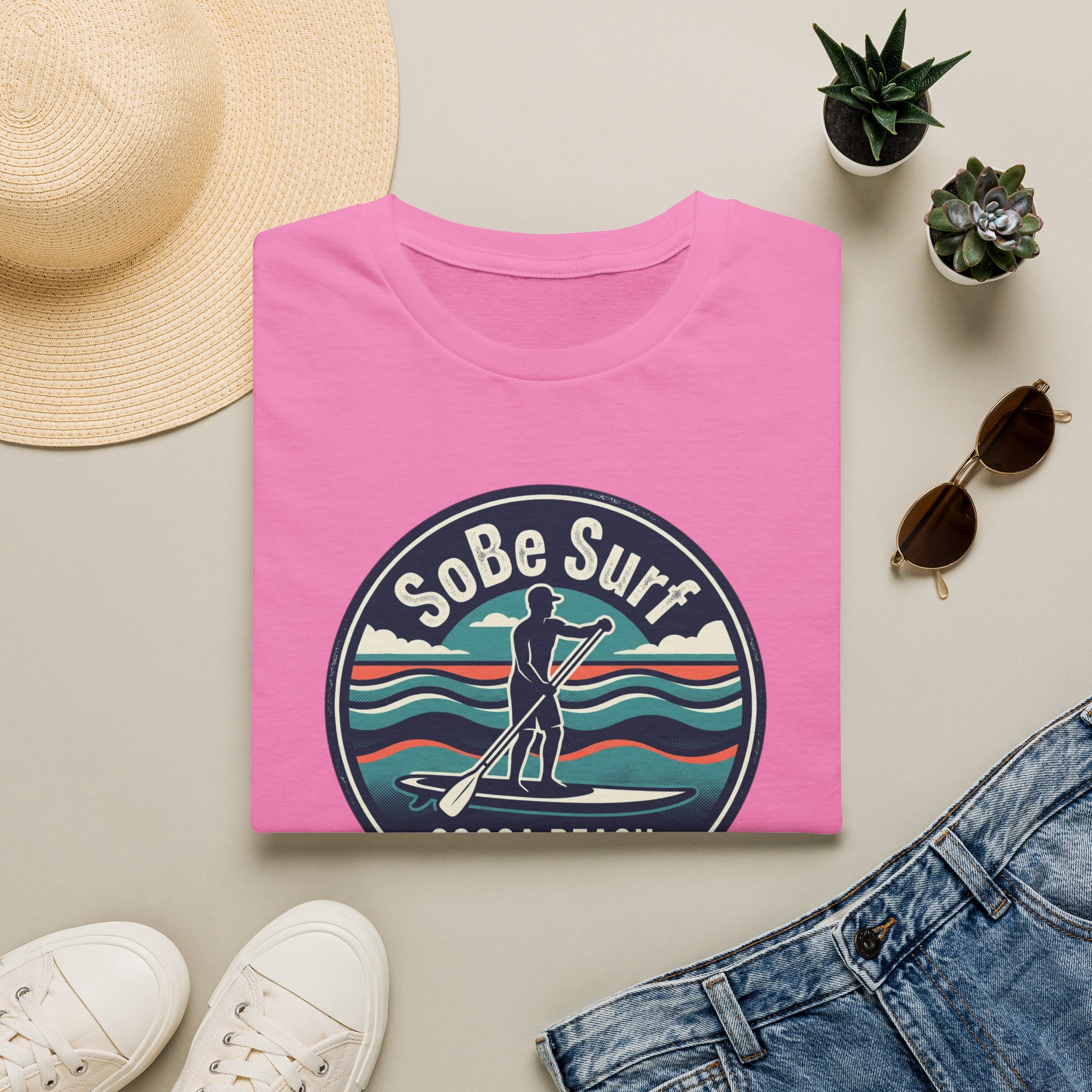 SoBe Surf Cocoa Beach T-Shirt - Image 57