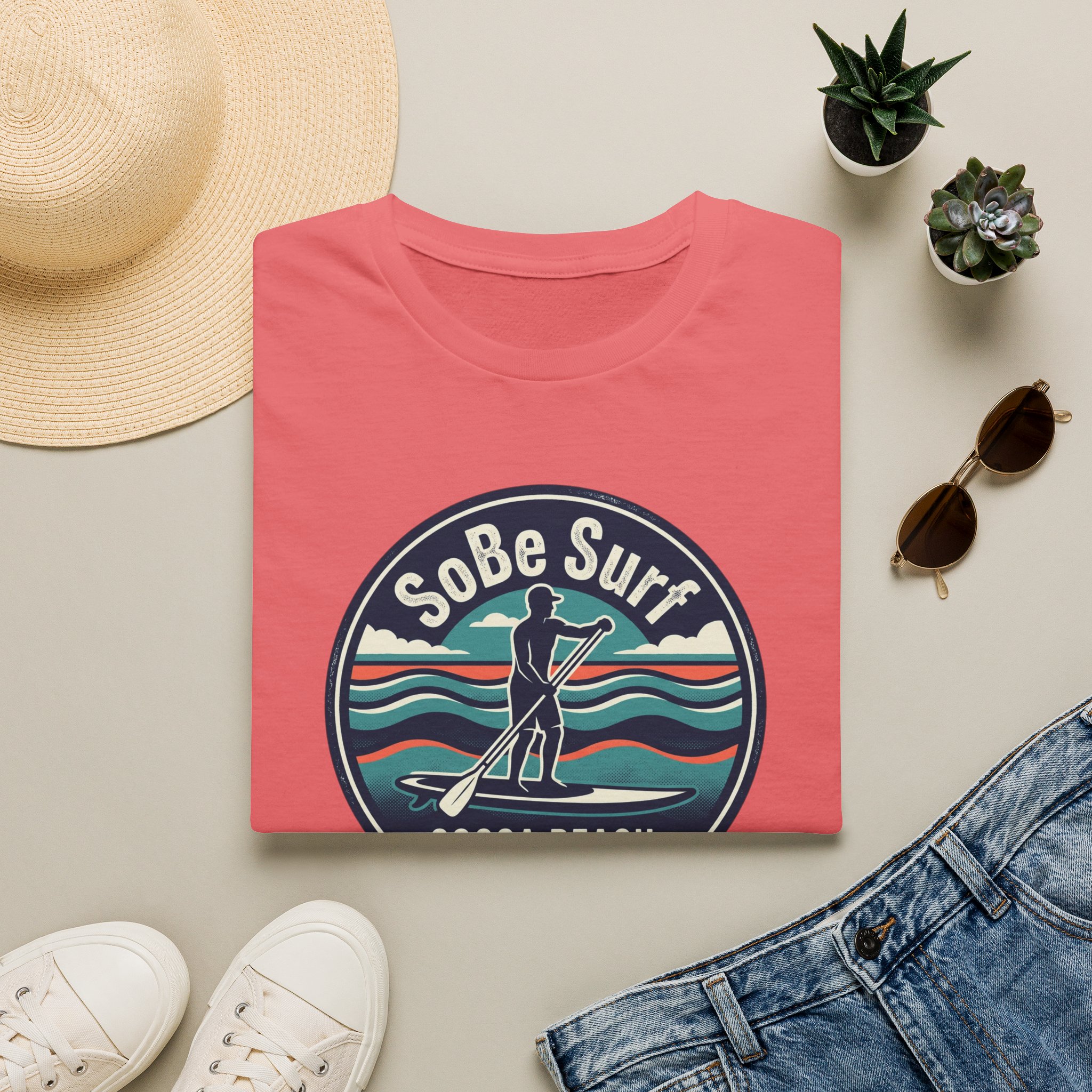 SoBe Surf Cocoa Beach T-Shirt - Image 5