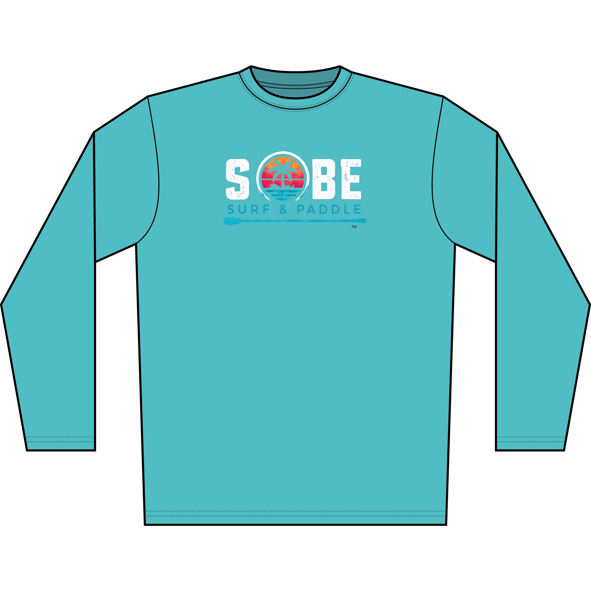 SoBe Surf Rash Guard Long Sleeve Shirt - Image 16