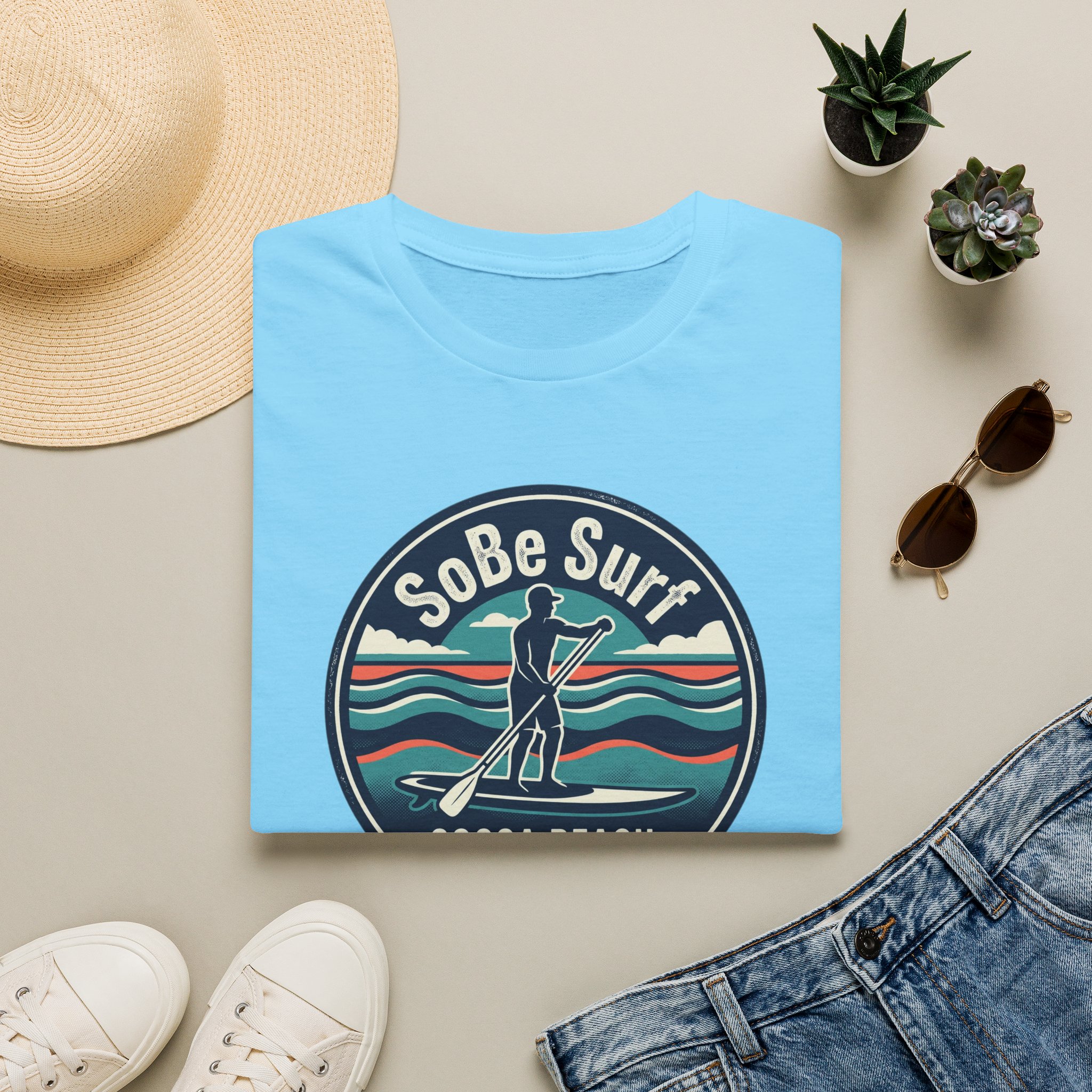 SoBe Surf Cocoa Beach T-Shirt - Image 41