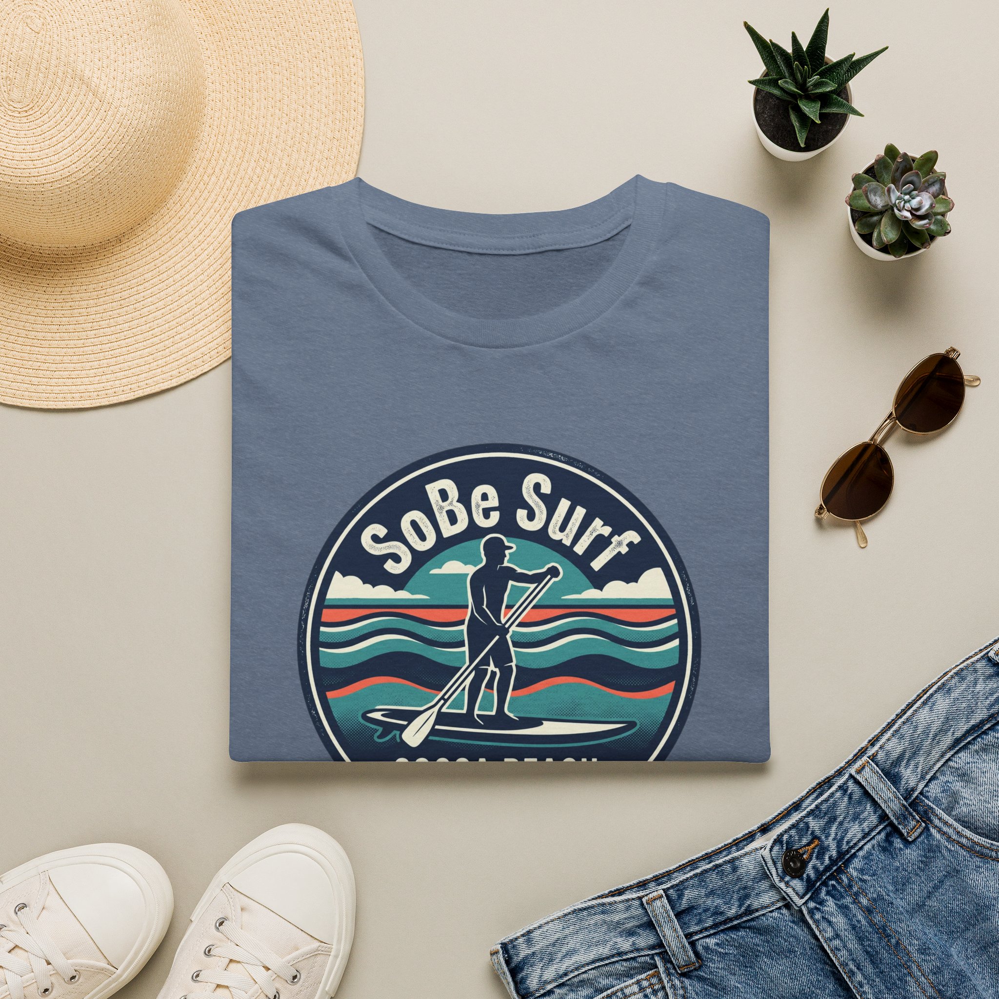 SoBe Surf Cocoa Beach T-Shirt - Image 45