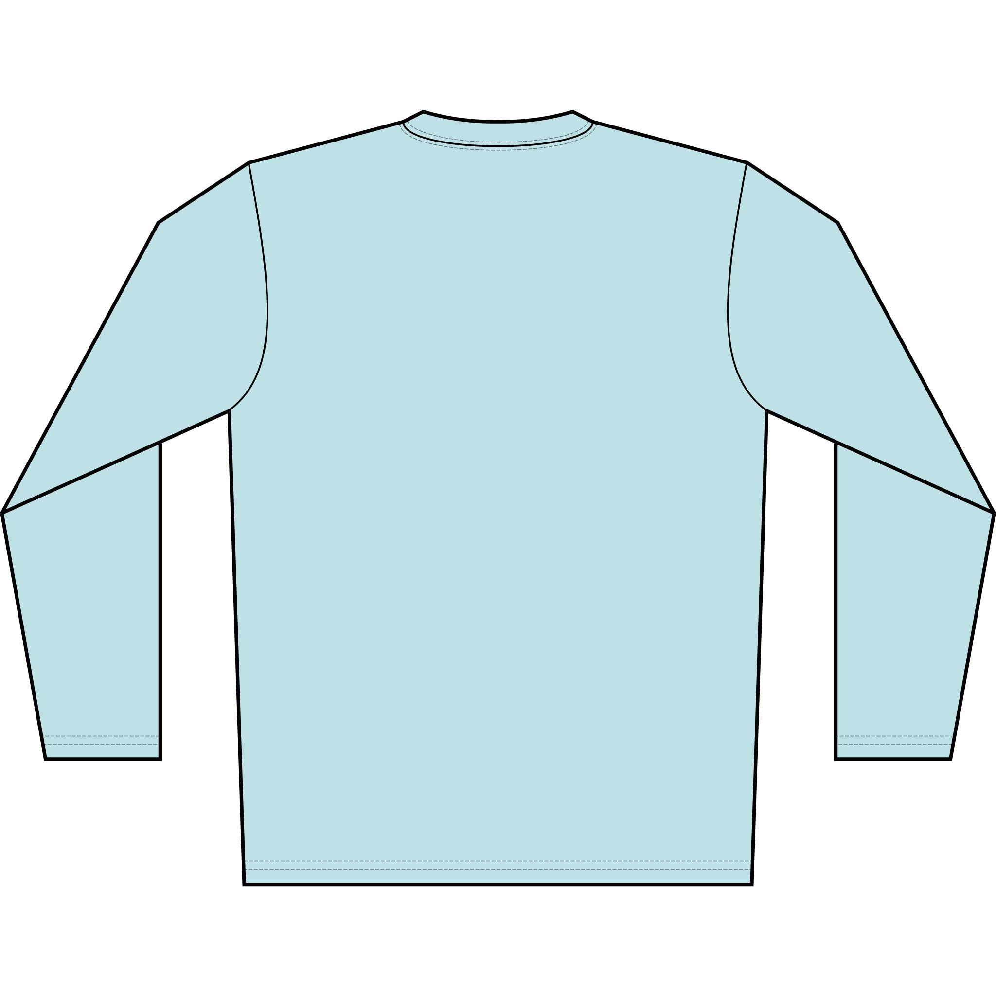 SoBe Surf Rash Guard Long Sleeve Shirt - Image 2
