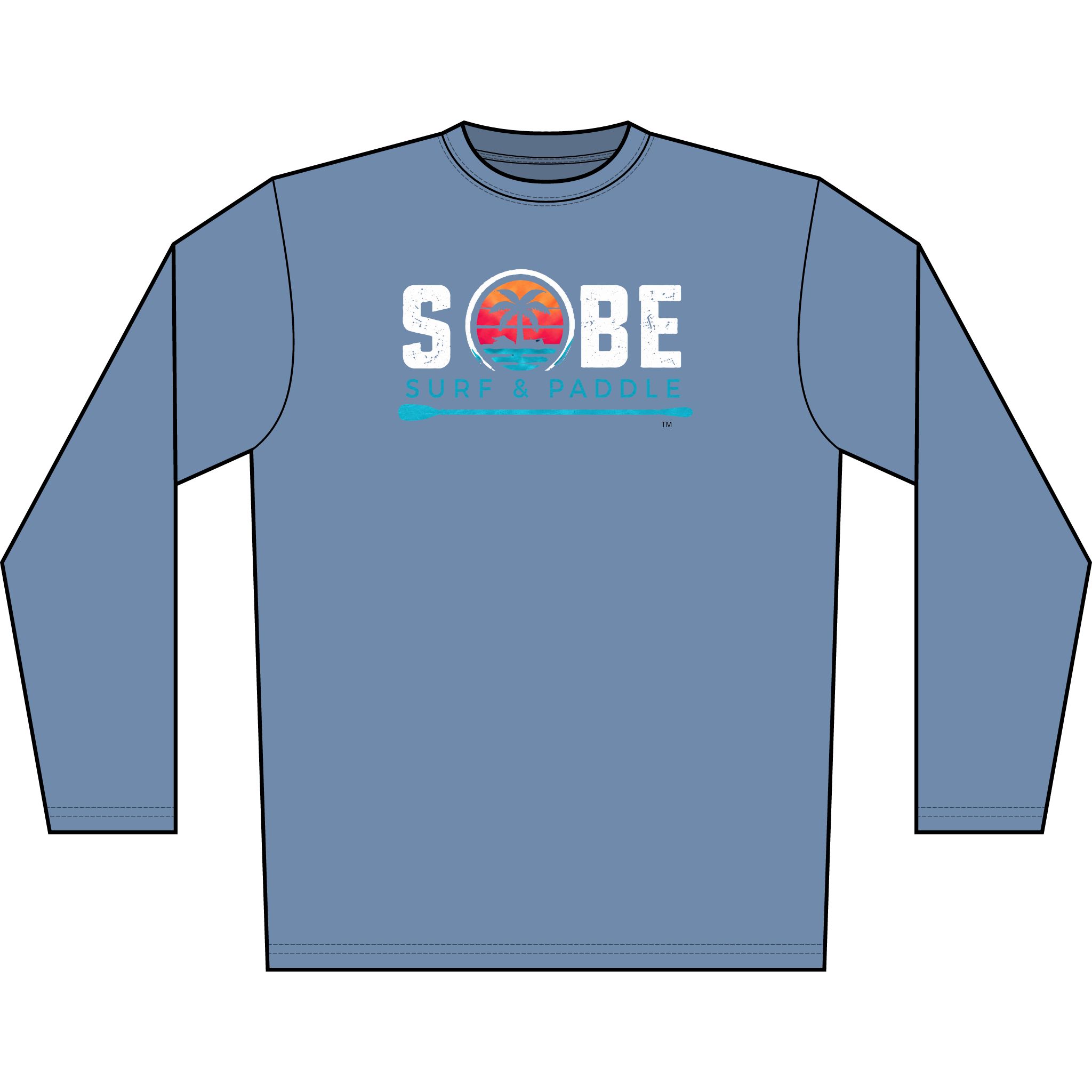 SoBe Surf Rash Guard Long Sleeve Shirt - Image 18